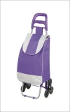 Trolley shopping cart luggage bag trailer shopping bag portable household large grocery bag luggage cart Specification image